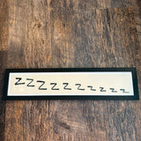 ZZZZZZZZ Panoramic Framed Print 63cm x 15cm