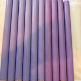 Coloured Dinner Candle Violet 30cm