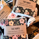 Reusable Face Wipes set of 4