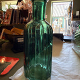 Green Tall Glass Vase