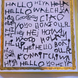 Hello Hello Greetings Card