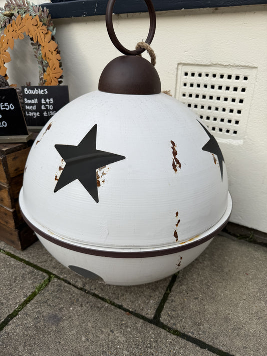 Large Metal Bauble 50 cm