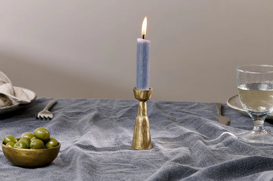 Jahi Brass Candlestick - Large