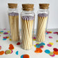 Jar of Long Lilac Matches