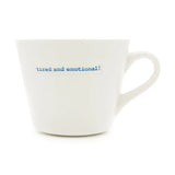 Keith Brymer Jones Mug 350ml - Tired and Emotional!