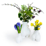 Love Handle Vase - White - Medium