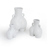 Love Handle Vase - White - Medium