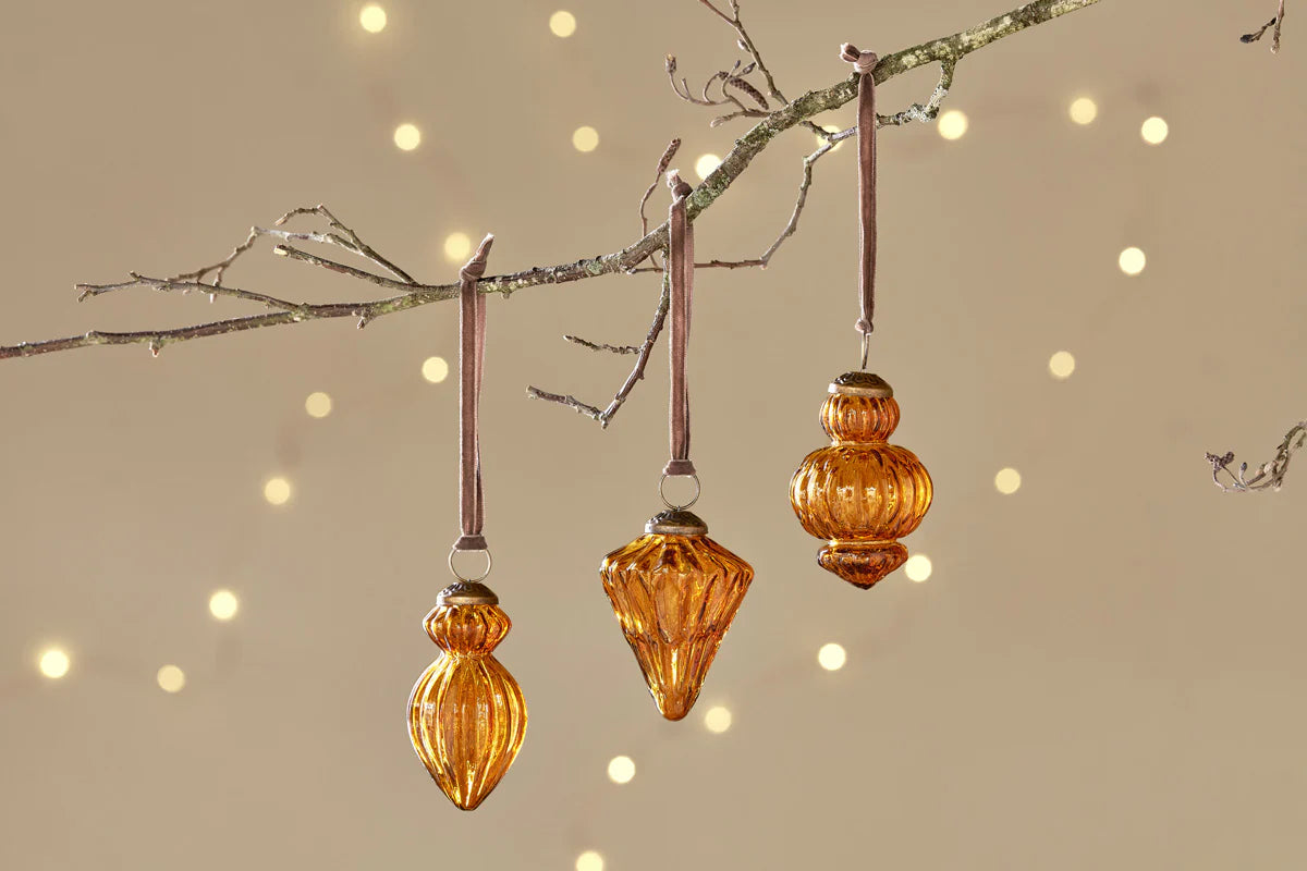 Manipur Baubles - Amber