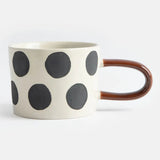Mono Scattered Dots Mug