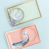 Yvonne Ellen Sushi Plates with Dip Bowls (Set of 2)