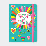 Notebook - Positive Vibes Flower