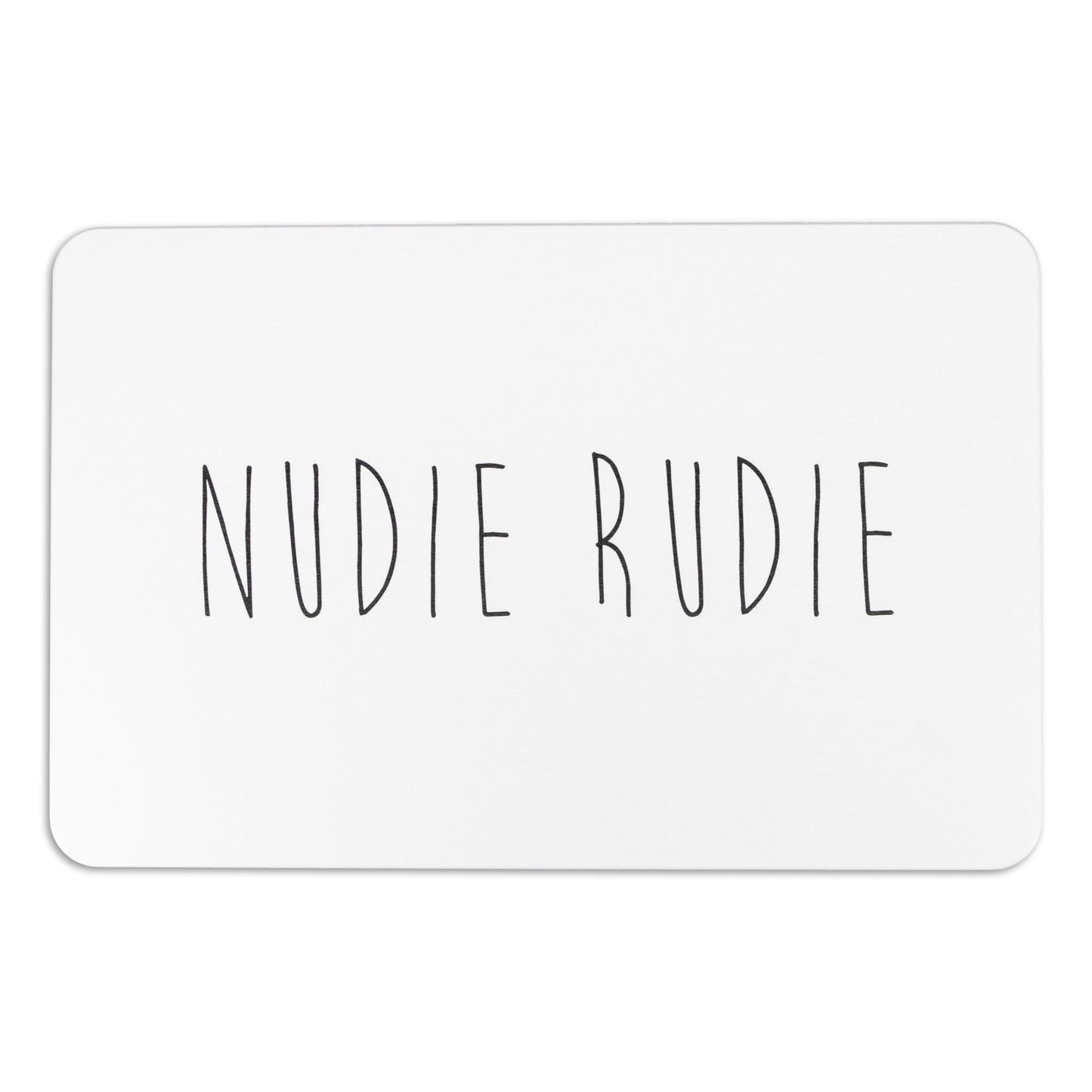 Nudie Rudie Bath Mat