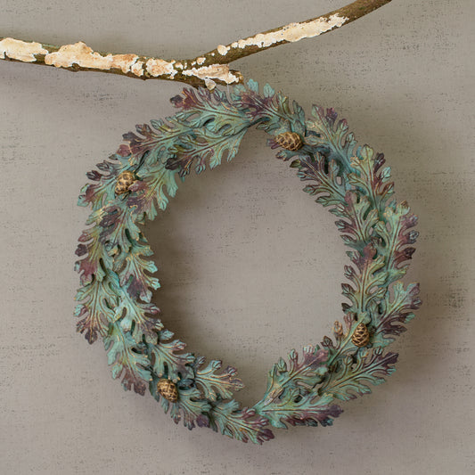 Oak Leaf & Cone Wreath