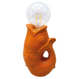 Orange Led Decorative Fish, Battery-Operated, L13.5 × P8.2 × H27 cm