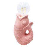 Pink Led Decorative Fish, Battery-Operated, L13.5 × D8.2 × H27 cm