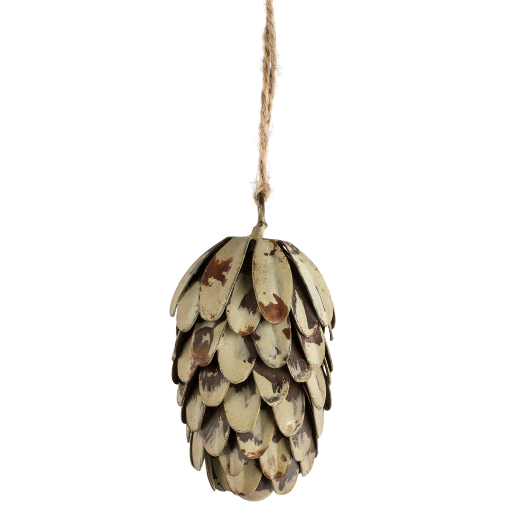 Pistachio Pinecone Bauble