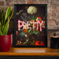 Framed Pretty Graffiti Art Print