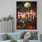 Framed Pretty Graffiti Art Print