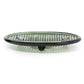 Ribbed Soap Dish - Green