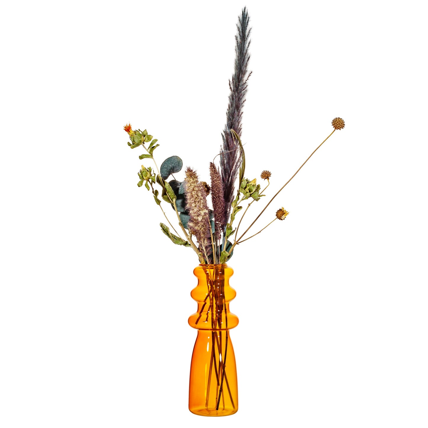 Ripple Vase - Orange