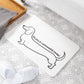 Sausage Dog Bath Mat