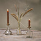 Sirsa Glass Candlestick - Clear - Wide