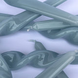 Spiral Taper Candles - Cornflower Blue