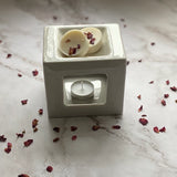 Large Grey Ceramic Wax Melt Burner