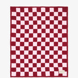 The Teddy Throw - 100% Recycled - Pink Check