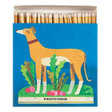Whippet and Radishes Matches | Square - Safety Matches | Archivist Gallery