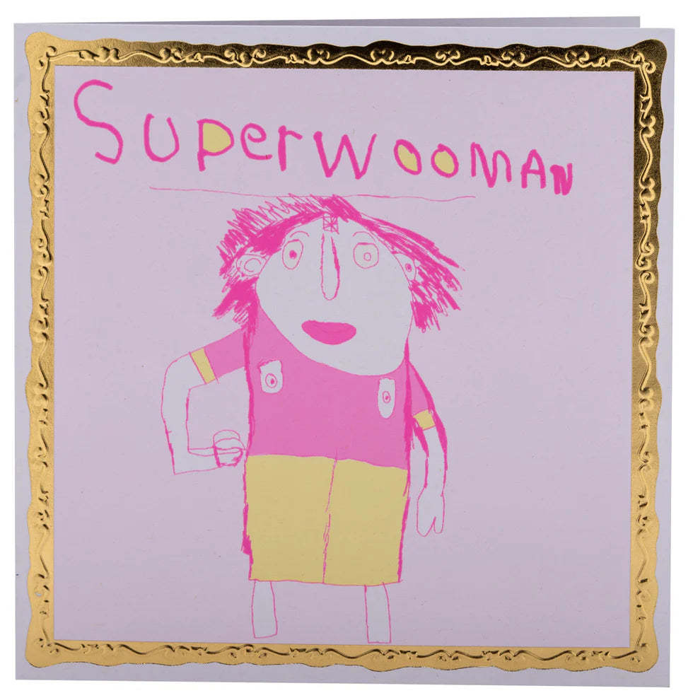 Superwooman, Greetings Card