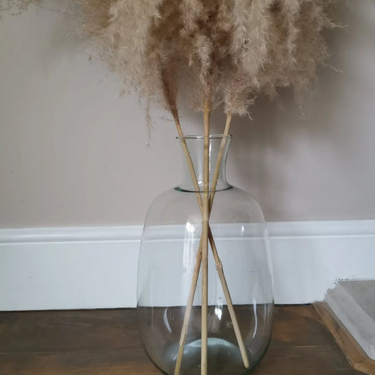 Tall Glass Vase