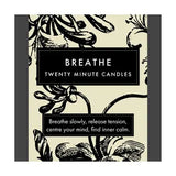 Breathe 20 minute candle set