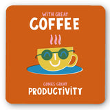 Coffee Productivity Coaster