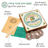 Grow Beer Hops. Eco Mini Plant Grow Kit