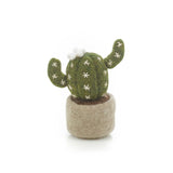 Handmade Felt Biodegradable Miniature Plant  Cactus