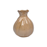 Terre D'ombre Pottery Vase D14.3 H18.3 cm