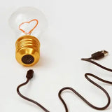 Cordless Lightbulb - Heart Lamp