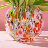 Cheena Round Hurricane Vase