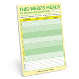 This Week's Menu Big & Sticky Notepad