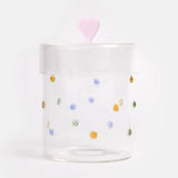 Dotty Glass Storage Jar
