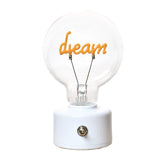 Dream Led Decoration with Batteries D8 H13.2cm