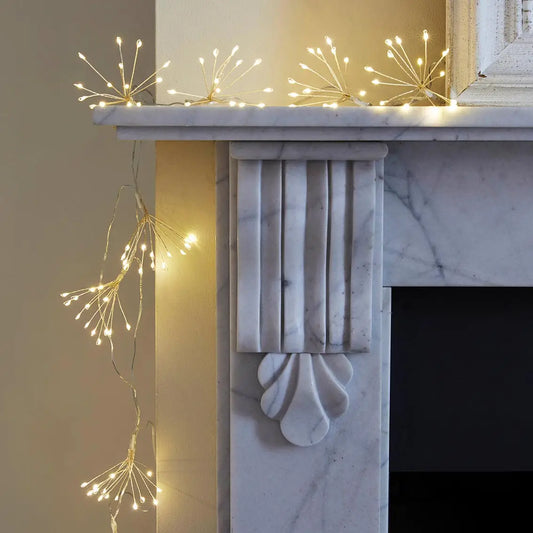 Allium Starburst Gold Led String Lights | 2m | Christmas |