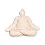 Stone Effect Sitting Lady Sculpture