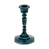 Enamel Candlestick (13cm) - Blue