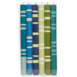 Striped , Eco Dinner Candles, Cool