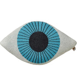 Blue Eye Shaped Cushion Donna Wilson