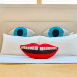 Blue Eye Shaped Cushion Donna Wilson