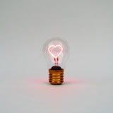 Cordless Lightbulb - Heart Lamp