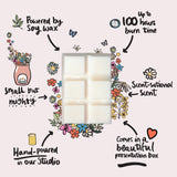 Midnight Cherry Botanical Wax Melt | Fruity Purple Snap Bar